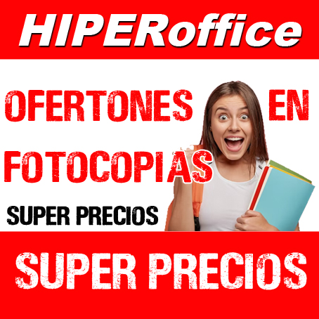 OFERTONES en Fotocopias en HIPERoffice